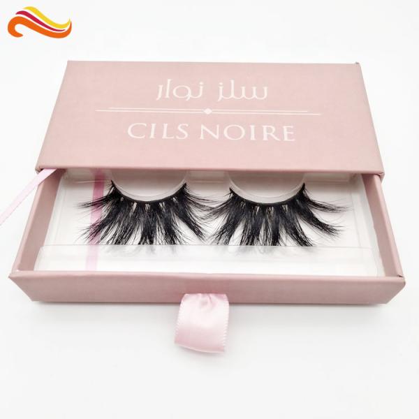 Luxury Eyelash Cosmetic Packaging Boxes Handmade eco friendly With Customized  Logo