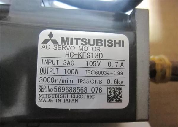 HC-KFS13D Mitsubishi Output 100w Power Encoder Cable Servo Motor