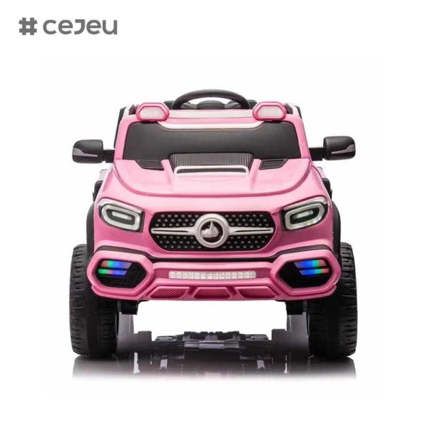 CJ-SYB-G65 Wholesale Unisex 4-Wheel Electric Ride-On Toy Car Wholesale Red White Color Scheme Automatic Music Lights