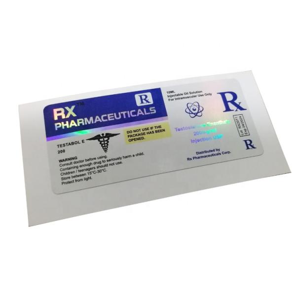 Водонепроницаемая голограмма, штампующая самоклеящиеся этикетки RX PHARMA