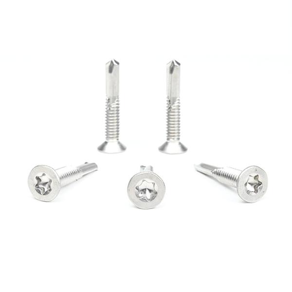 Standard Black Csk Flat Head Torx Self Drilling Screw Stainless Steel Tornillos