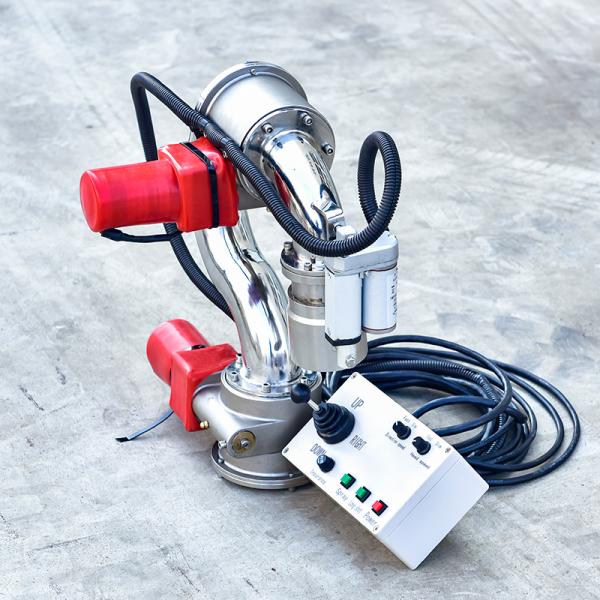 Acier inoxydable 24V canon à eau électrique 2,5 pouces éjecteur automatique avec alimentation externe