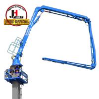 JIUHE Schwing Stetter Boom Placer Bomba de hormigón 4 brazos 32m Bomba de hormigón para la construcción alta