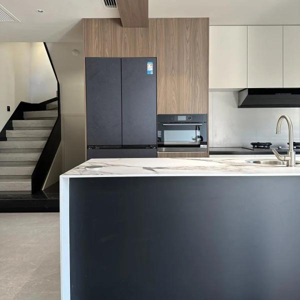 Custom Kitchen Cabinet Modern Wood Cupboard Complete Sets Whole House Furniture Manufacturer