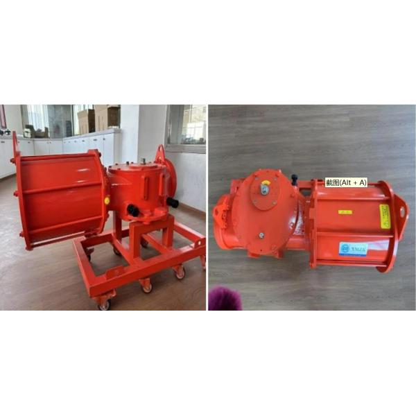 Pneumatic Scotch Yoke Type Actuator Modular Design Heavy Duty Pneumatic Actuator