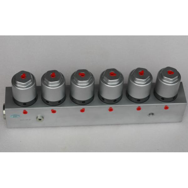 Zoomlion/XCMG Street Sweeper: 6-Bank Pneumatic Cartridge Valve (Water Circuit, Aids Cleaning)