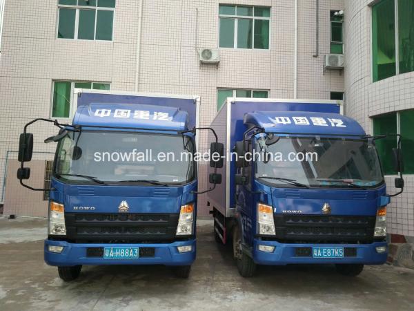 FRP Refrigerated Truck Body 150 Sets Monthly Capacity