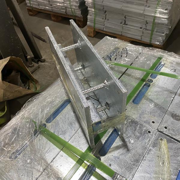 Corrosion Resistant Metal Embedded Parts For Durable Structures