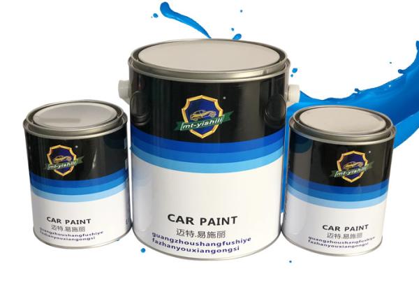 1L / 4L Glitter Acrylic Paint , Aluminum Powder Bright Silver Car Paint 1K Extra Coarse Silver