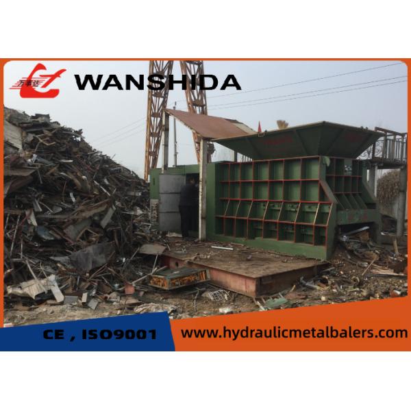 Cizallas hidráulicas para metales de 400 a 630 toneladas para desguace de barcos, cizallas manuales para metales