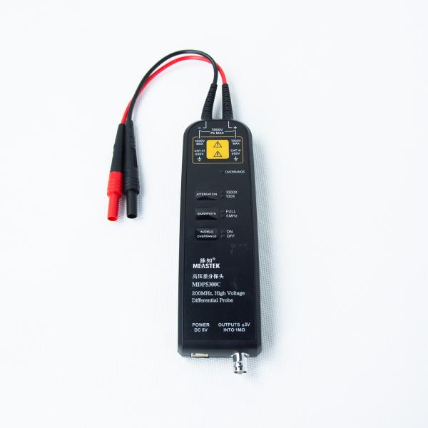 MEASTEK MDP5300C High Voltage Differential Probe 100X-1000X Attenuation Ratio, High CMRR And Low Noise