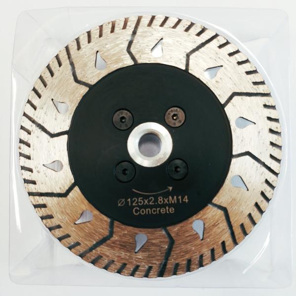 5inch Hot Press Sintered Ridgid Turbo Diamond Blade For Concrete Grinding