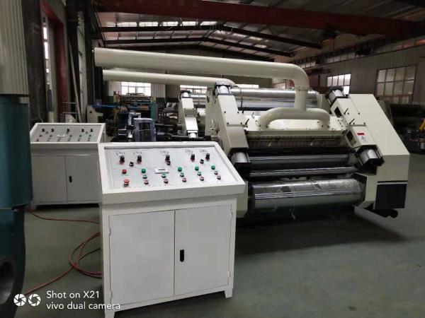 QH-PACK 5 Ply Corrugated Cardboard Production Line , Corrugated Paper Making Machine
