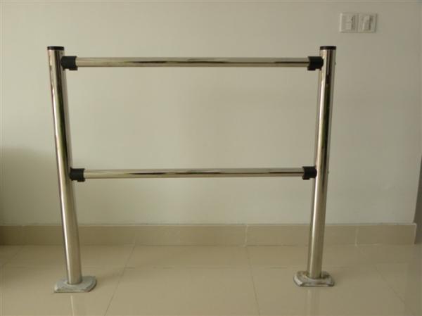 Automatic Supermarket Electric Turnstile Swing Gate , Access Control Barriers