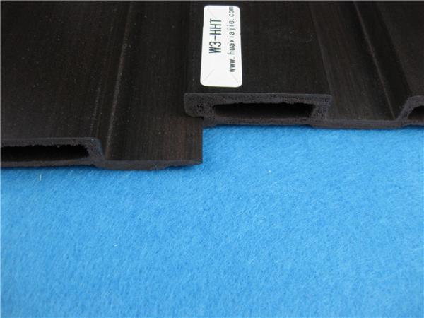 UV Protect PVC Extrusion Profiles / Dark Grey Wall Tiles For Boardwalk
