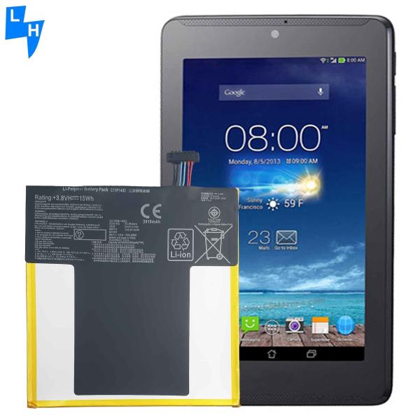 100% Bateria do telemóvel C11P1402 para Asus Fonepad 7 Proteção com duplo IC garantida