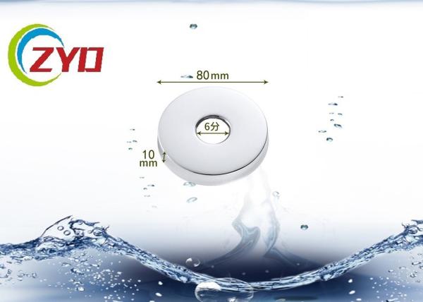 Round Adjustable 304 Stainless Steel Chrome Metal Faucet Accessory Angle Valve Decorative Cover Faucet Cartridge Cap