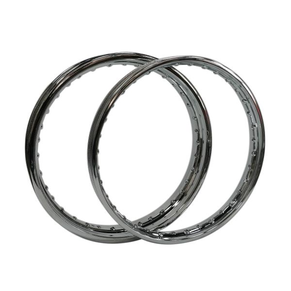Steel 1.60 x 17 Motorcycle Wheel Rim for CG 125 Replace/Repair Motorcycle Chrome