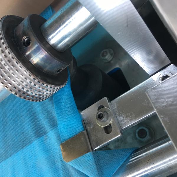 Disposable Doctor Cap Making Machine , 4200W Head Cap Making Machine