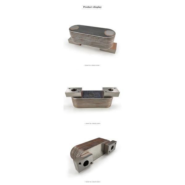 High performance diesel engine truck parts automobile K19 oil cooler kit 3201785