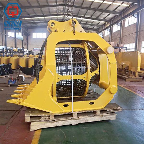 Rotating Screening Bucket: The Heavy-Duty Sifting Solution for 18–25t Excavators