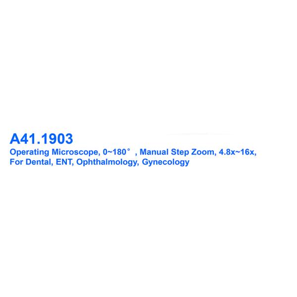 микроскоп A41.1903 хирургии глаза 8x расстояние 50mm до 80mm Interpupillary