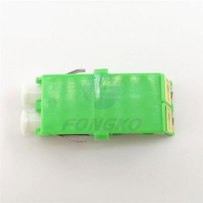 Adaptador singlemode frente e verso da fibra ótica do obturador de Flangeless LC /APC