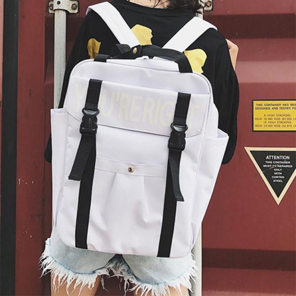 Student campus fashion trend backpack new Korean academic style backpack summer bag