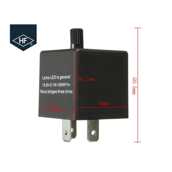 Other Motorcycle Parts Electronic LED Adjustable Flasher Relay 12V 3Pins 0.02A to 20A For Turn Signal Light Blinker