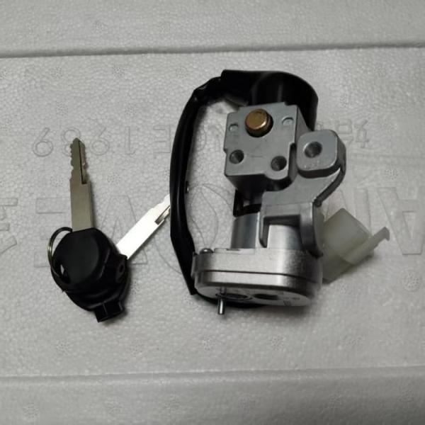 Contacteur à clé de moto X-1 Noir Qualité OEM Taille standard