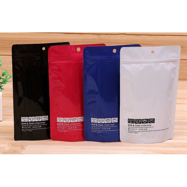 Garment Packaging 300 Micron Foil Ziplock Bags