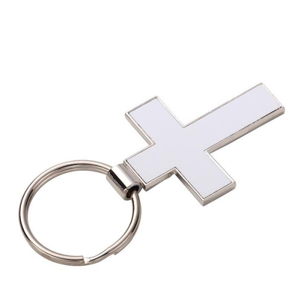 Sublimation Croix-clés de Pâques Rings Sublimation Cadeaux personnalisés mémorables