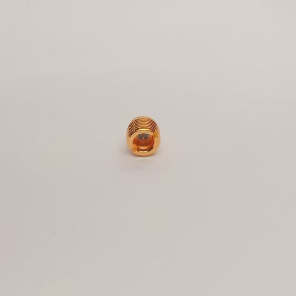 Brass Body Glass To Metal Seal Connector with DC-40GHz Frequency Range for Aerospace Applications