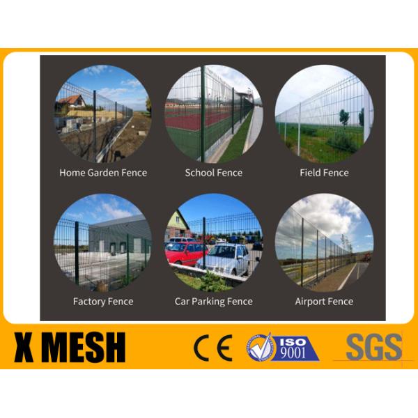 Коммерчески зеленый порошок звена цепи покрыл ограждать BS 10244 M8*40mm