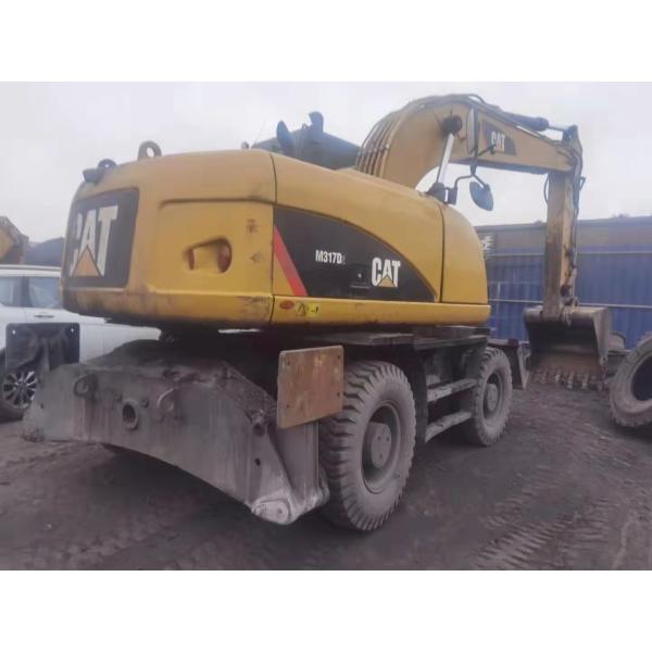 Используемый экскаватор 117t 2019 1700kg колеса CAT M317D кота