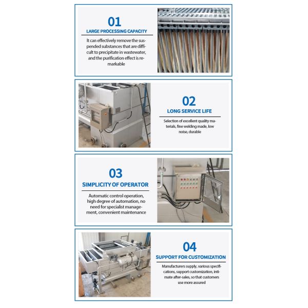 Top-rating Water and Wastewater Treatment Plant Equipment Daf Sewage Waste Water Treatment System