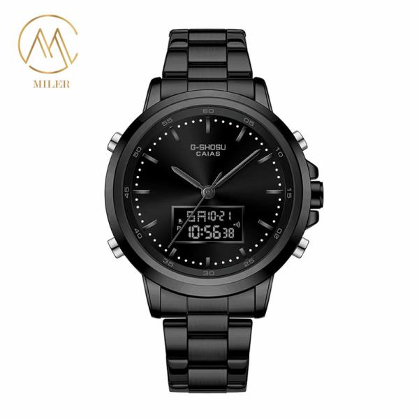 Reloj de cuarzo para mujer Miler ML3101, esfera blanca, resistente al agua 30ATM