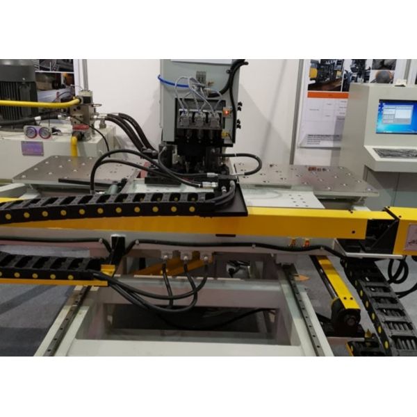 Model BNHD120 Automatic CNC Hydraulic Steel Plate Punch Machine 1500*800mm Workpiece