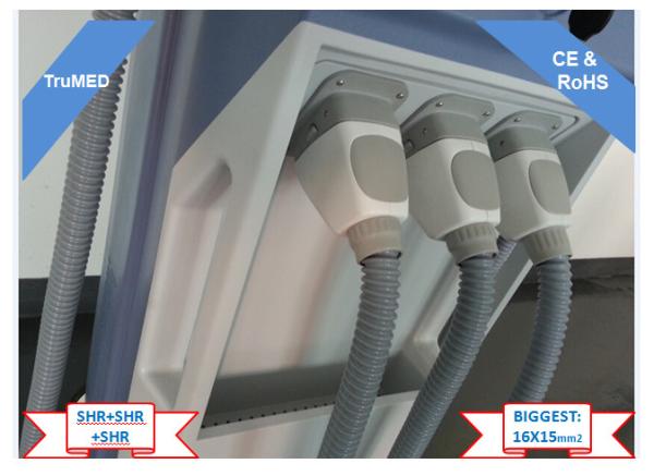810 nm Diode laser hair removal for dark skin Elight IPL Machine 3 Options 15ms 10Hz Pulse