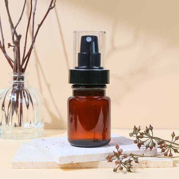Amber PET Bottle with 90%+ UV-Blocking, Shatterproof Durability, and Multi-Accessory Design for Cosmeceuticals & Pharmaceuticals