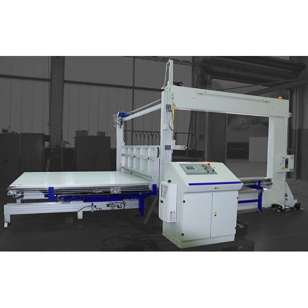 Automatic Sponge EVA foam Cutting Machine Vertical Straight Foam Cutter Rotary Worktable