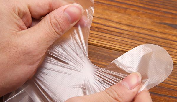 Health Care Disposable Food Serving Gloves Pe Material  Dust - Proof