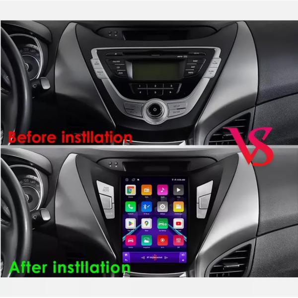 9.7дюймовый Android Car Stereo Touch Screen Carplay для Toyota Elantra 2012-2016