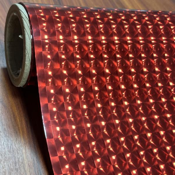 Metallized Colorful 3D Optic PET 35 Micron Fresnel Multiple Lens Film