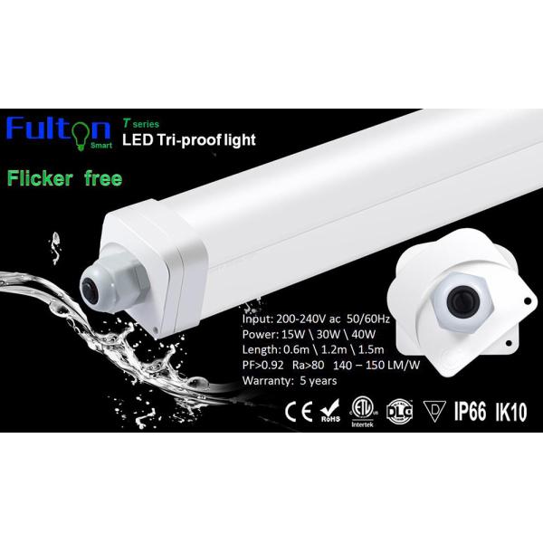Controlador Fulton sin parpadeo LED de luz de prueba triple IP65 serie T