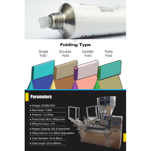 Crème glacée de la machine de remplissage de Jelly Yogurt Automatic Tube Sealing 220V Sugar Honey