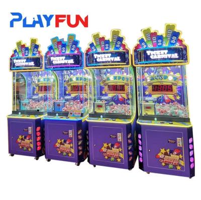 Ticket Carnival II redemption game crane claw game arcade skill game machine