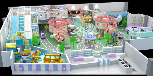 Proyección interactiva para niños Jardín de juegos Experiencia de juego educativo divertido