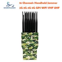 Faixas portáteis 315mhz 433mhz 868mhz 3.5G GPS do jammer 21 do sinal de UMTS