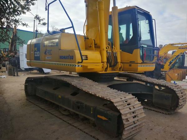 PC220-7 Crawler Used Komatsu Excavator Original Japan Easy Maintenance